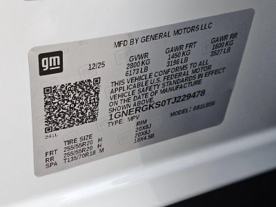 2026 Chevrolet Traverse LT