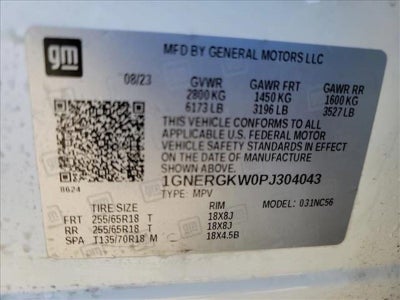 2023 Chevrolet Traverse LT Cloth