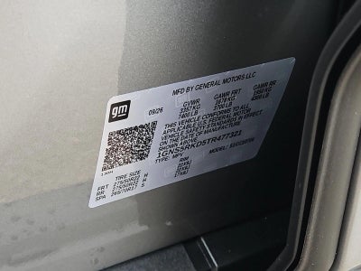 2026 Chevrolet Tahoe RST