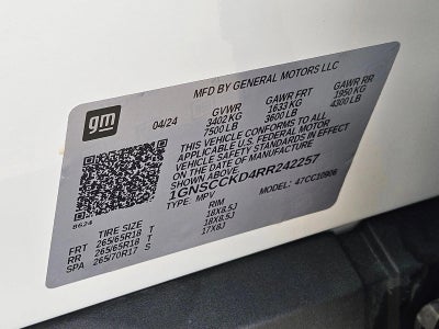 2024 Chevrolet Suburban LT