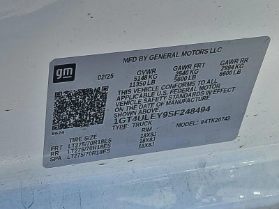 2025 GMC Sierra 2500 HD Pro