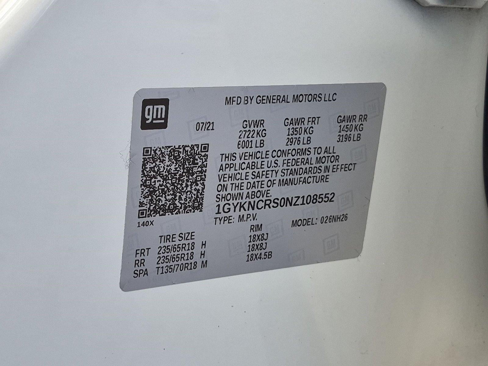 2022 Cadillac XT5 FWD Premium Luxury