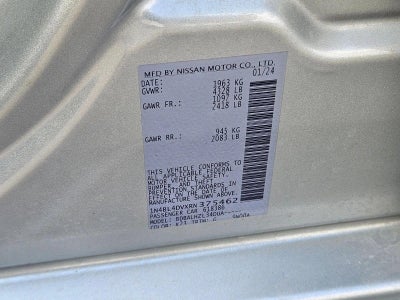 2024 Nissan Altima 2.5 SV