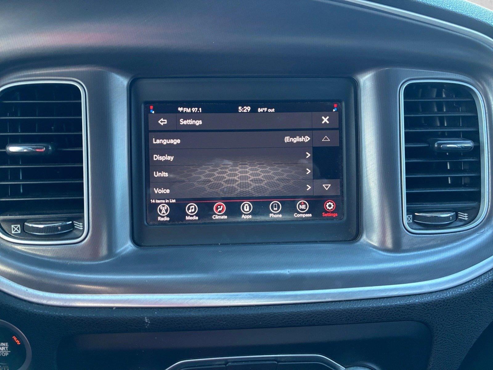 2020 Dodge Charger SXT RWD