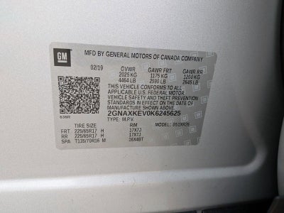 2019 Chevrolet Equinox LT