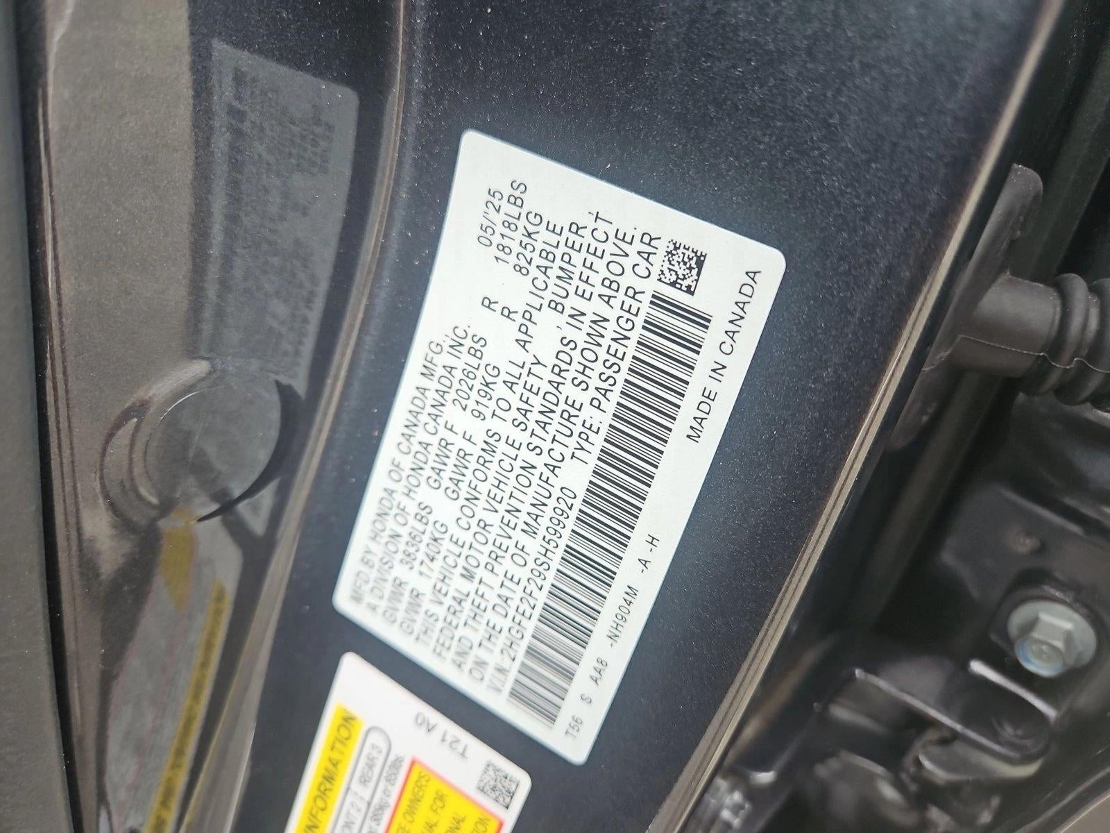 2025 Honda Civic Sedan LX