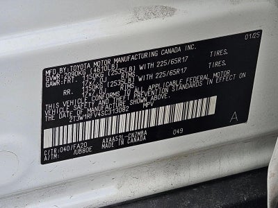 2025 Toyota RAV4 XLE