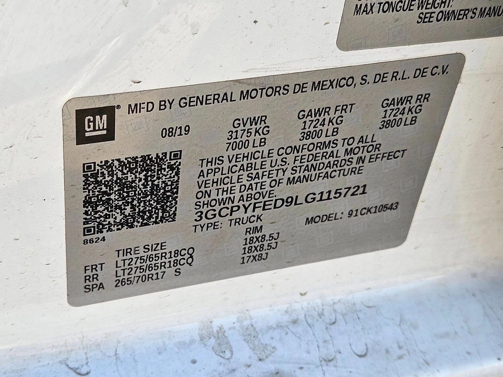 2020 Chevrolet Silverado 1500 LT Trail Boss