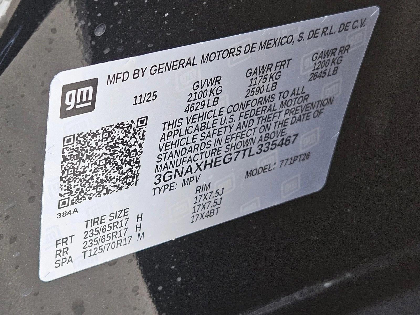 2026 Chevrolet Equinox LT