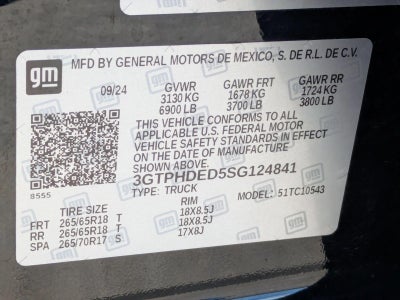 2025 GMC Sierra 1500 SLT