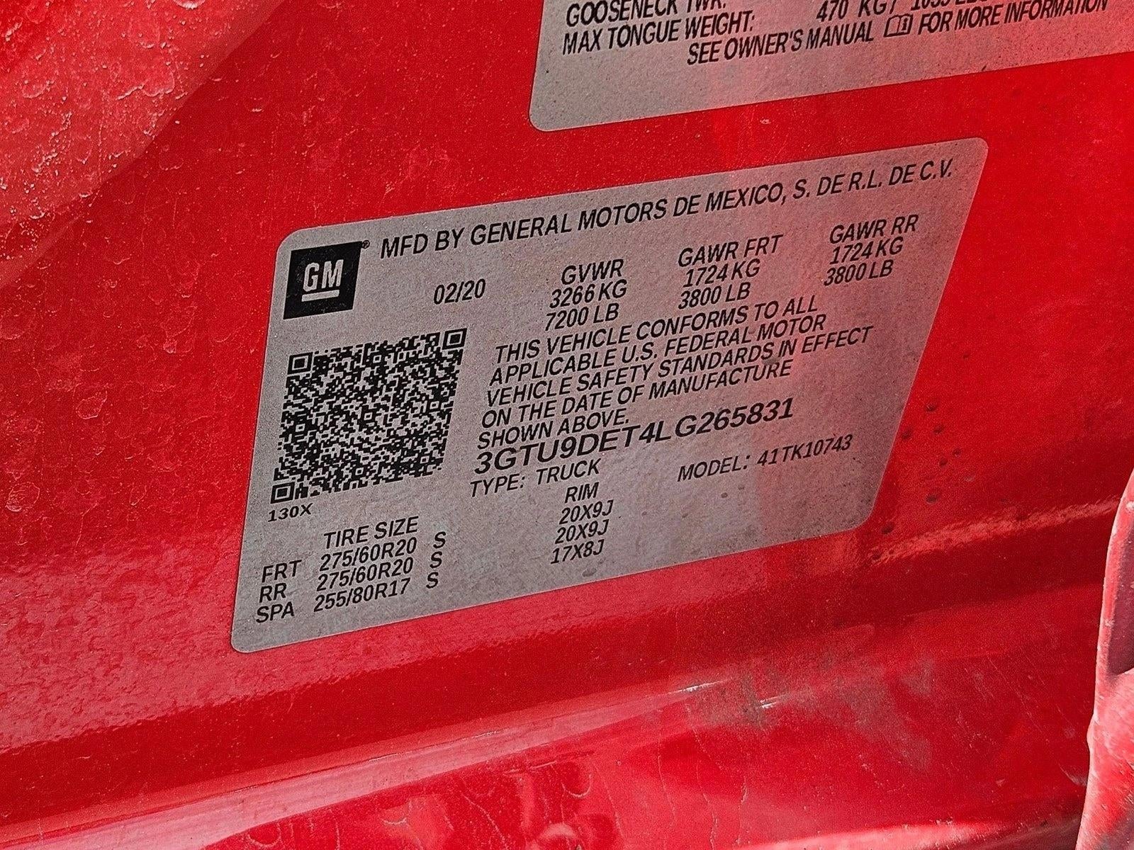 2020 GMC Sierra 1500 SLT