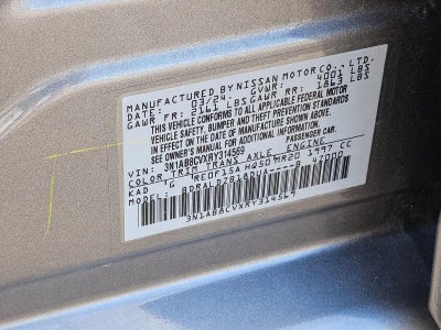 2024 Nissan Sentra SV