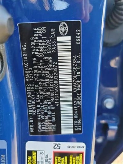 2024 Toyota Camry SE