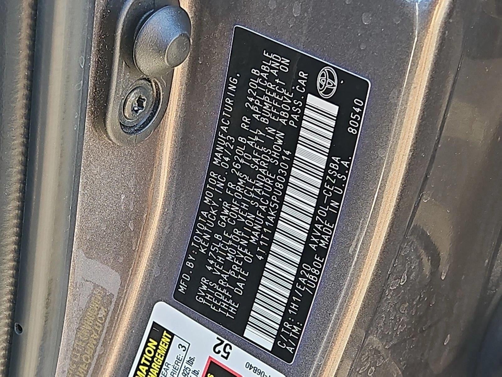 2023 Toyota Camry SE