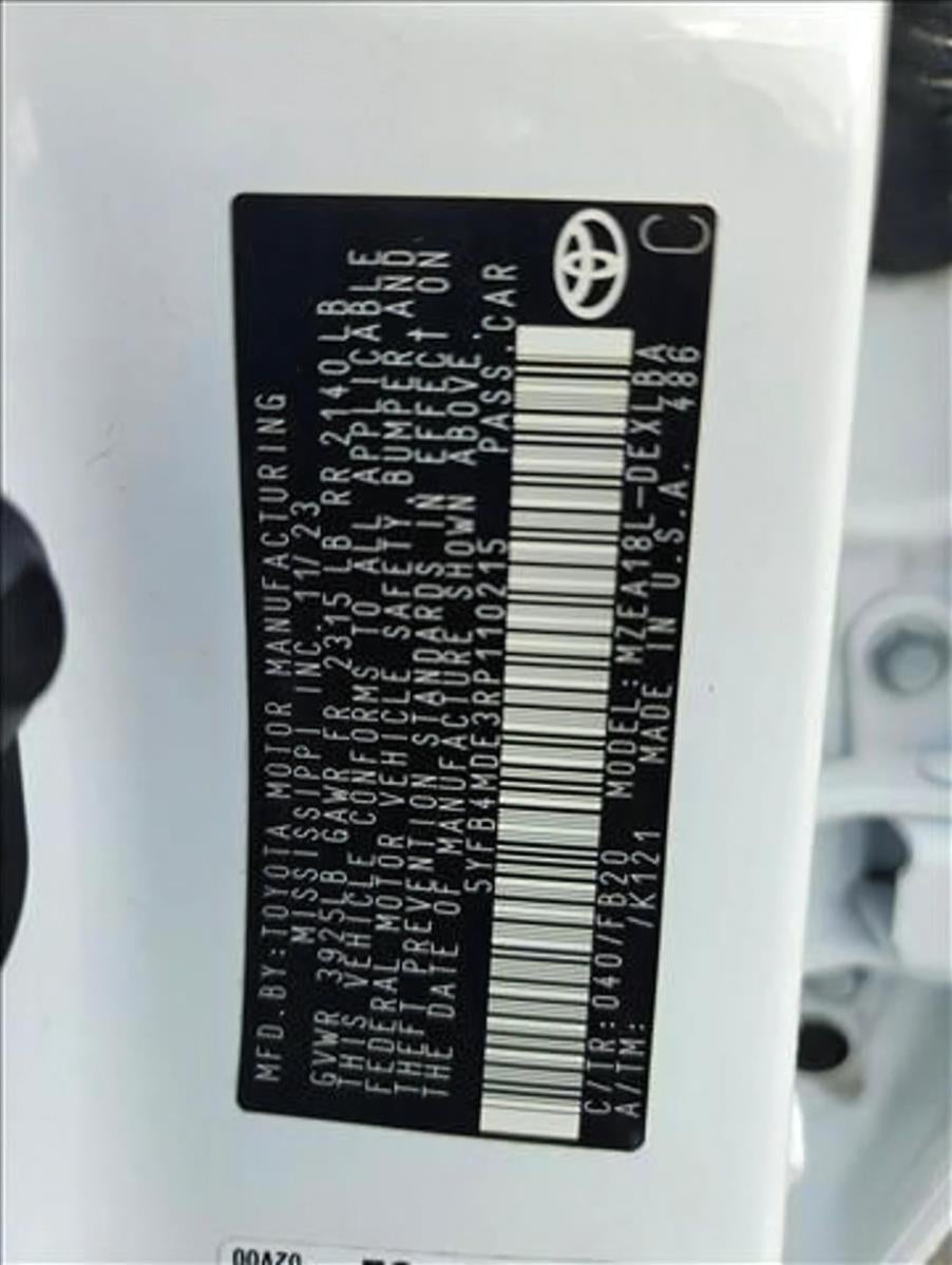 2024 Toyota Corolla LE