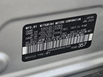 2024 Mitsubishi Outlander Sport S