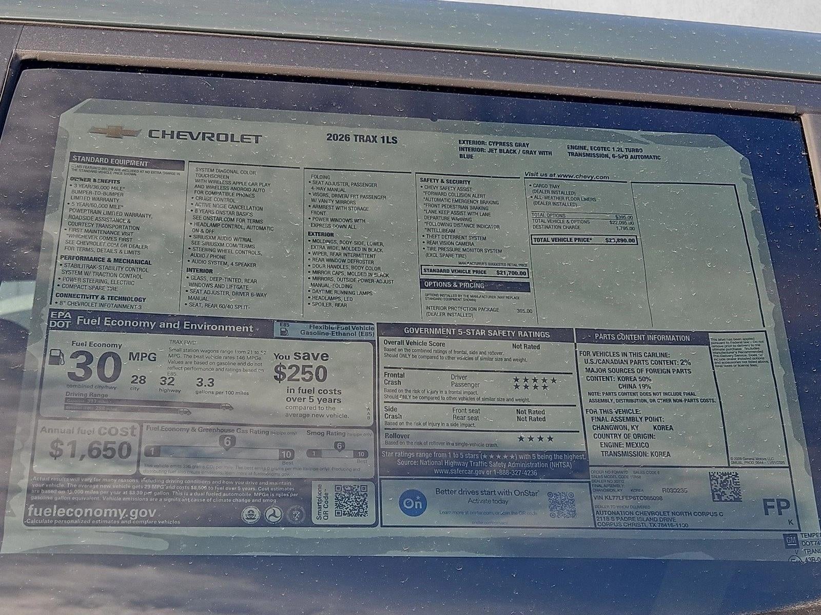 2026 Chevrolet Trax LS