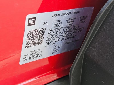 2026 Chevrolet Trax 1RS