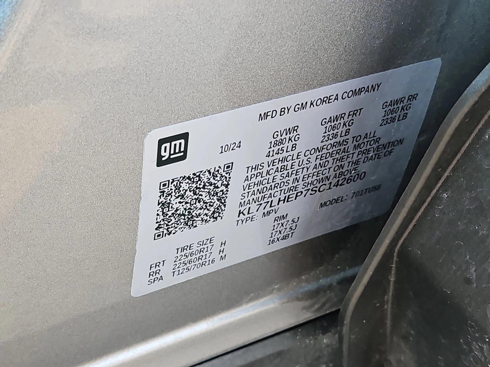 2025 Chevrolet Trax LT