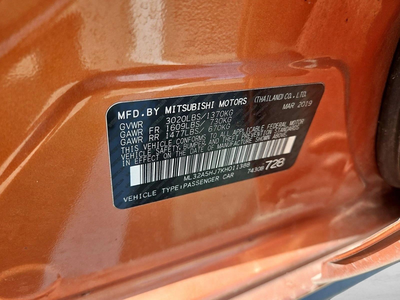 2019 Mitsubishi Mirage GT