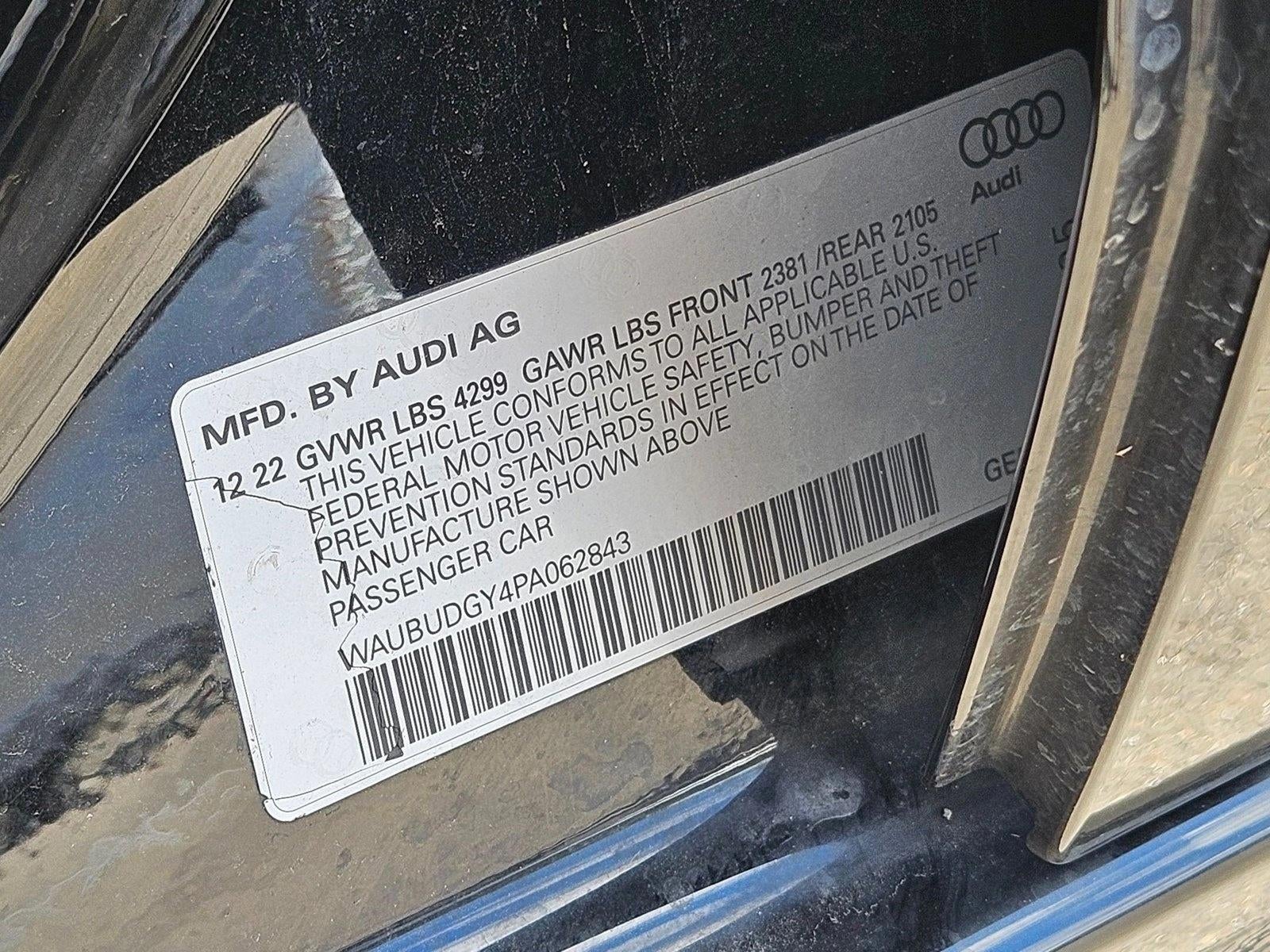 2023 Audi A3 Premium Plus 40 TFSI Front-Wheel Drive S tronic
