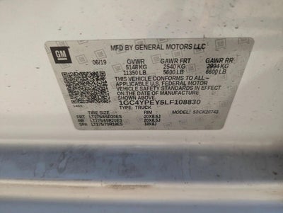 2020 Chevrolet Silverado 2500 HD LTZ