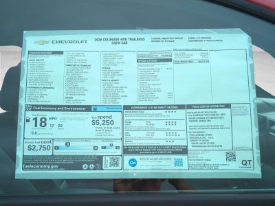 2026 Chevrolet Colorado Trail Boss