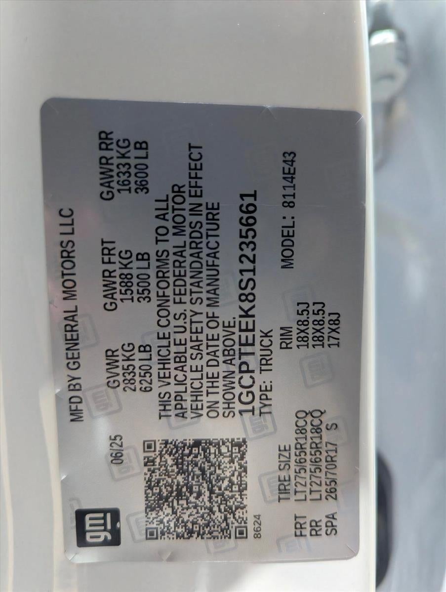 2025 Chevrolet Colorado Trail Boss