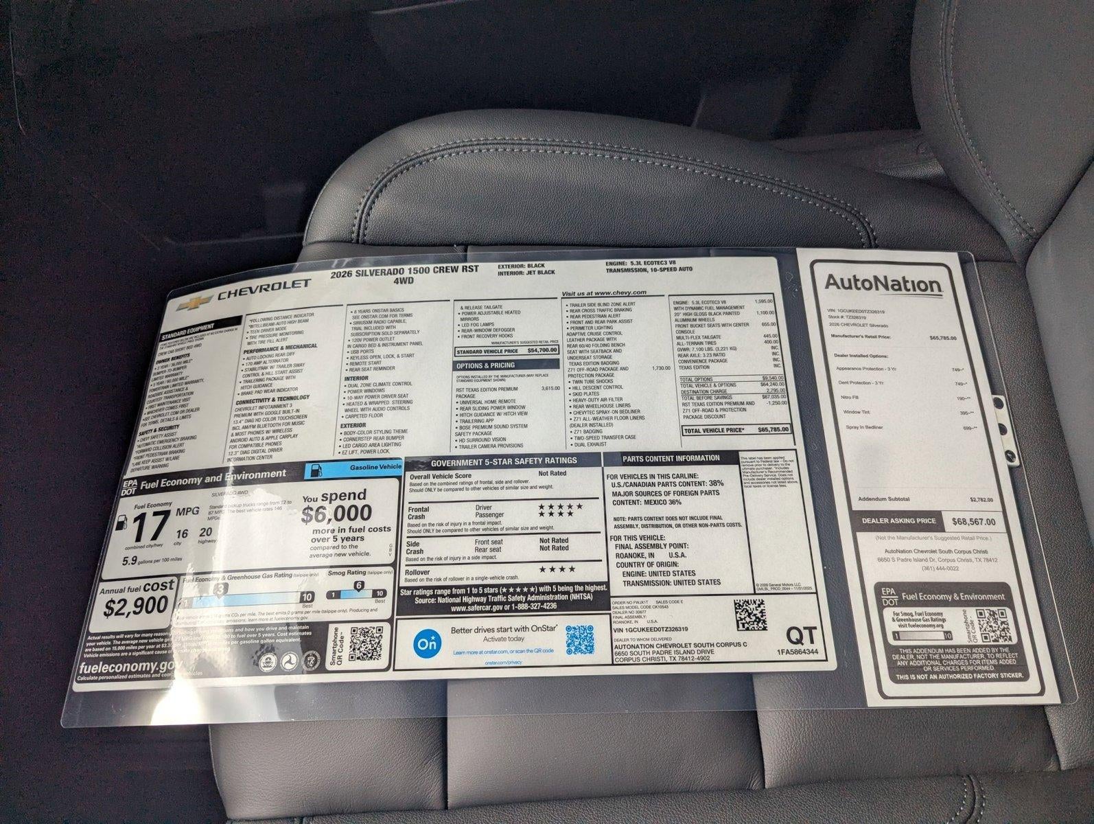 2026 Chevrolet Silverado 1500 RST