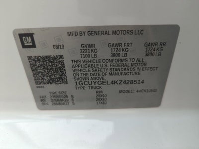 2019 Chevrolet Silverado 1500 LTZ