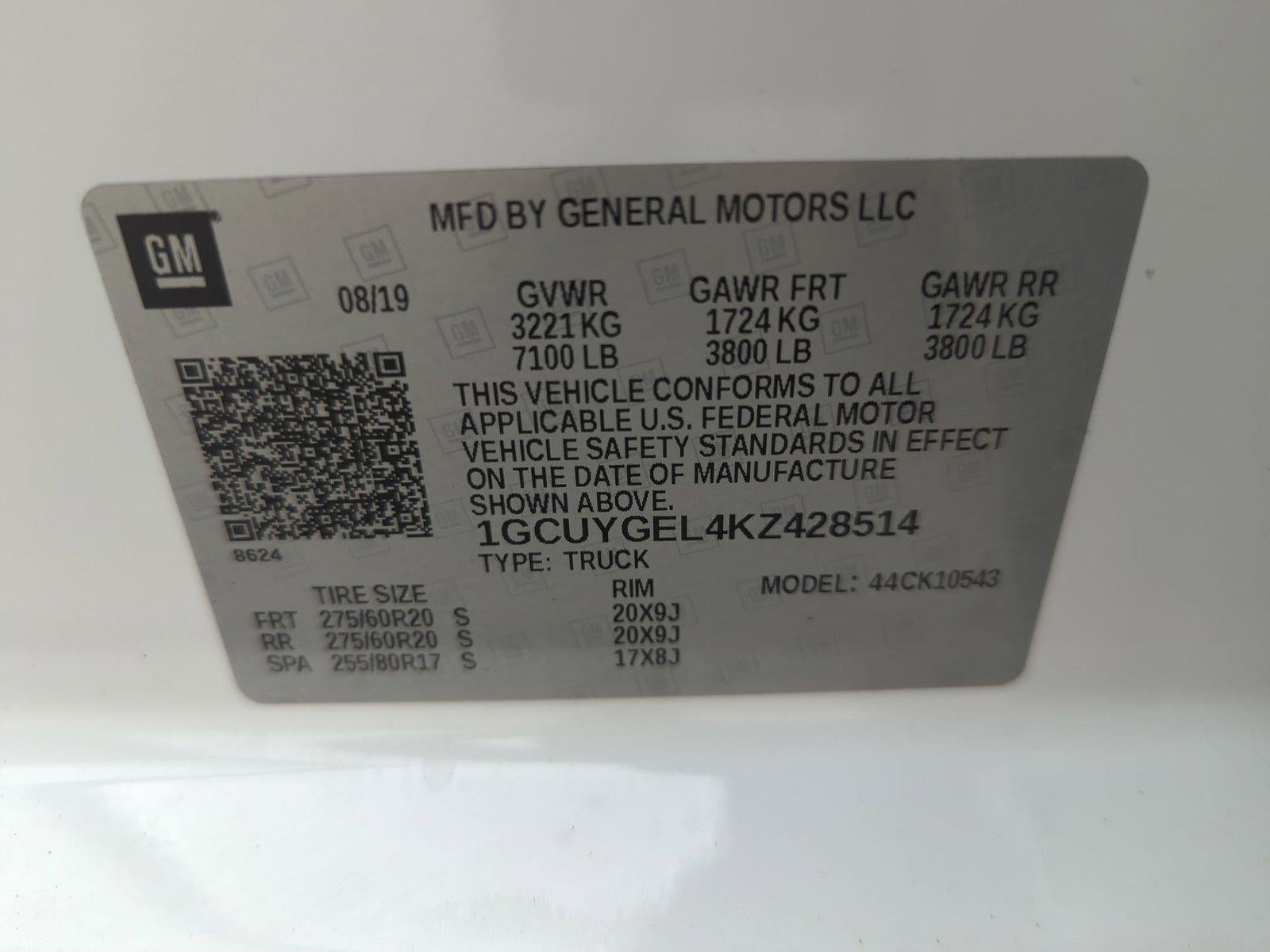 2019 Chevrolet Silverado 1500 LTZ