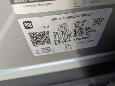 2026 Chevrolet Traverse LT