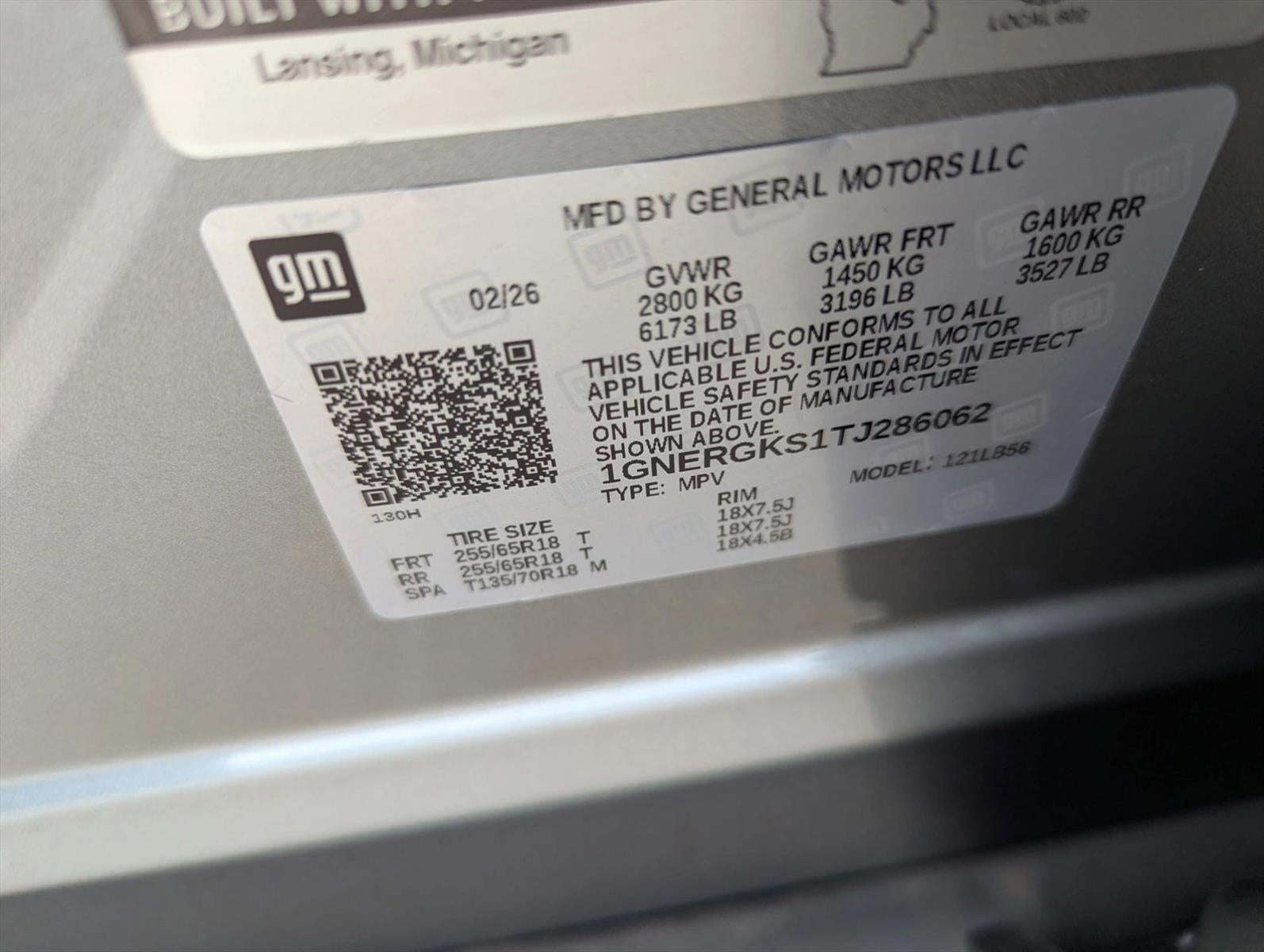 2026 Chevrolet Traverse LT