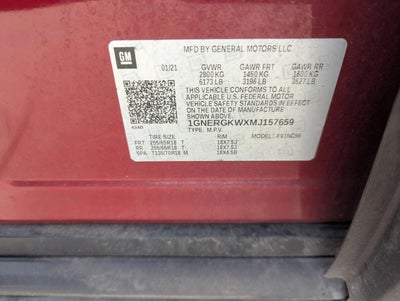 2021 Chevrolet Traverse LT Cloth