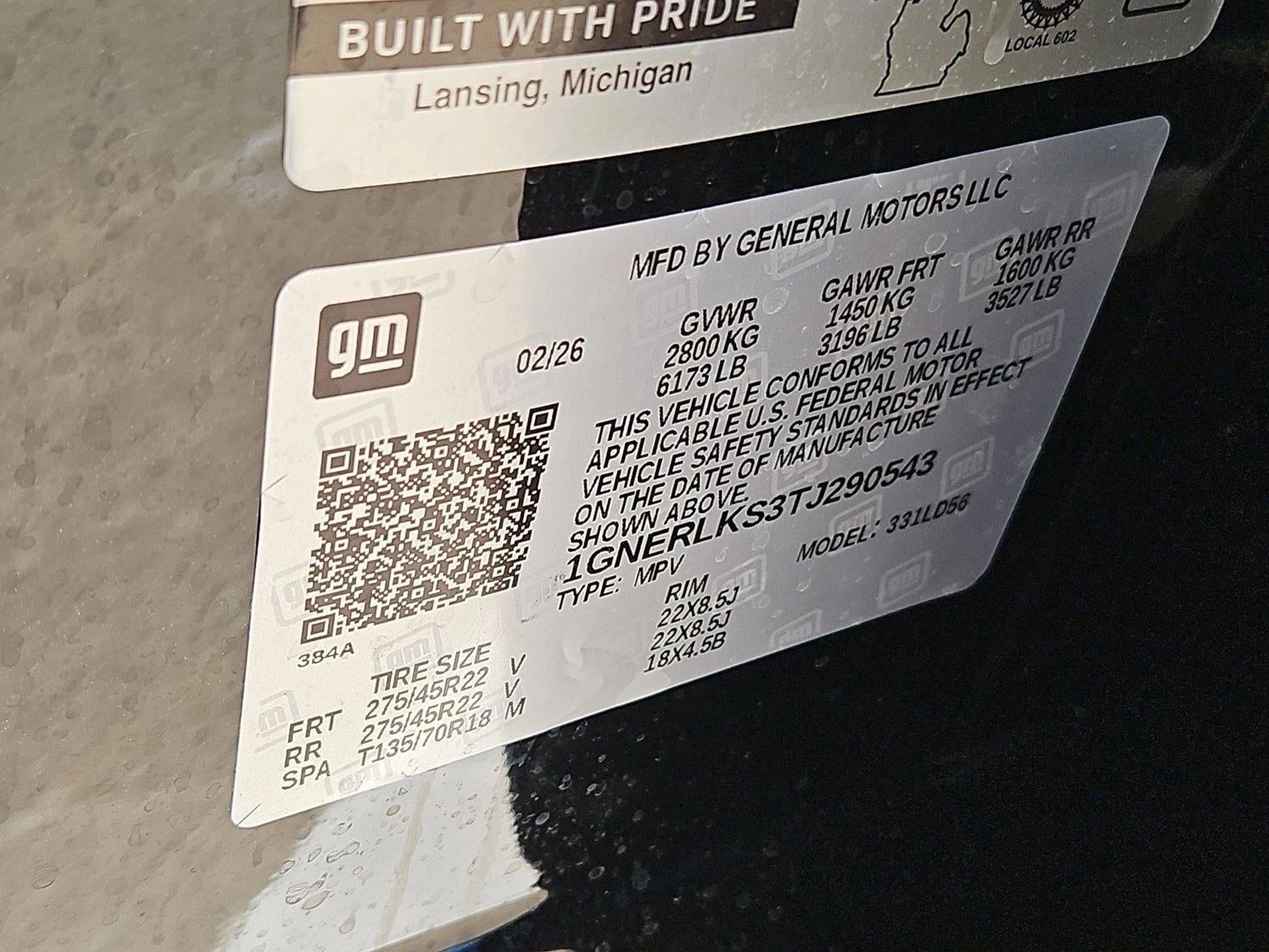 2026 Chevrolet Traverse RS