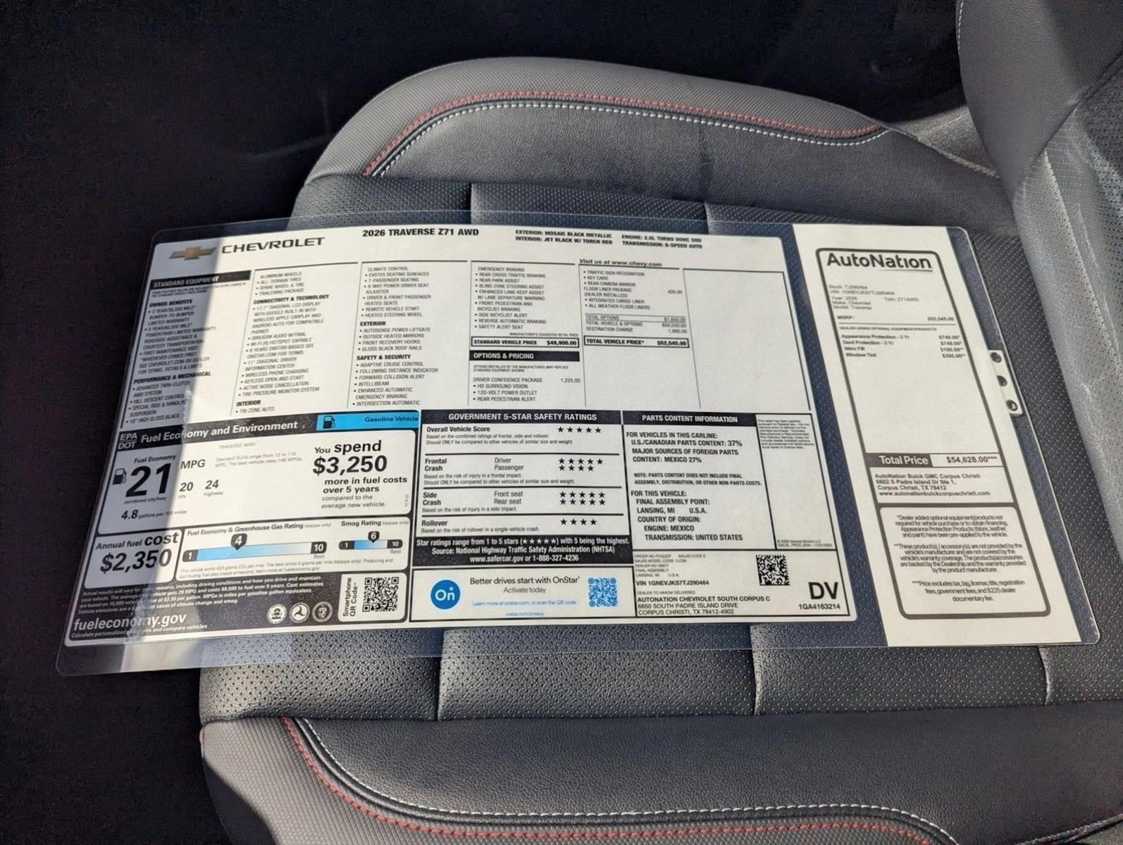 2026 Chevrolet Traverse Z71