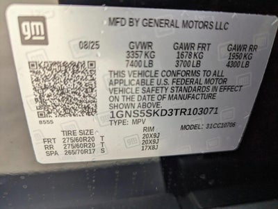 2026 Chevrolet Tahoe Premier