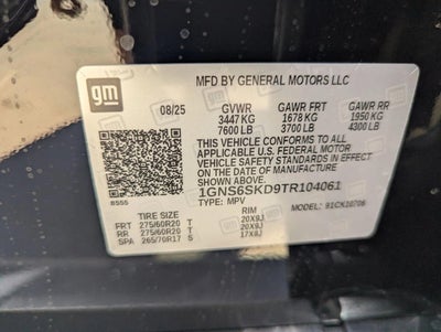 2026 Chevrolet Tahoe Premier