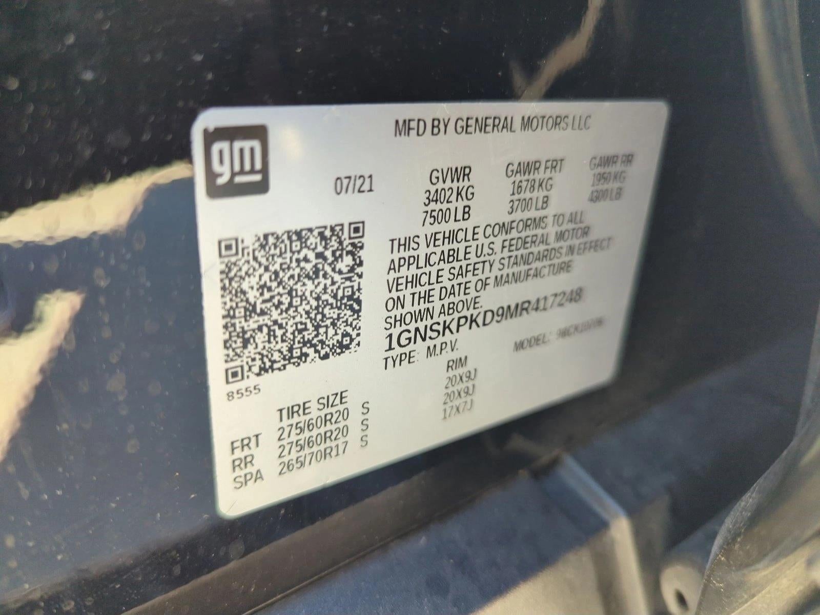 2021 Chevrolet Tahoe Z71