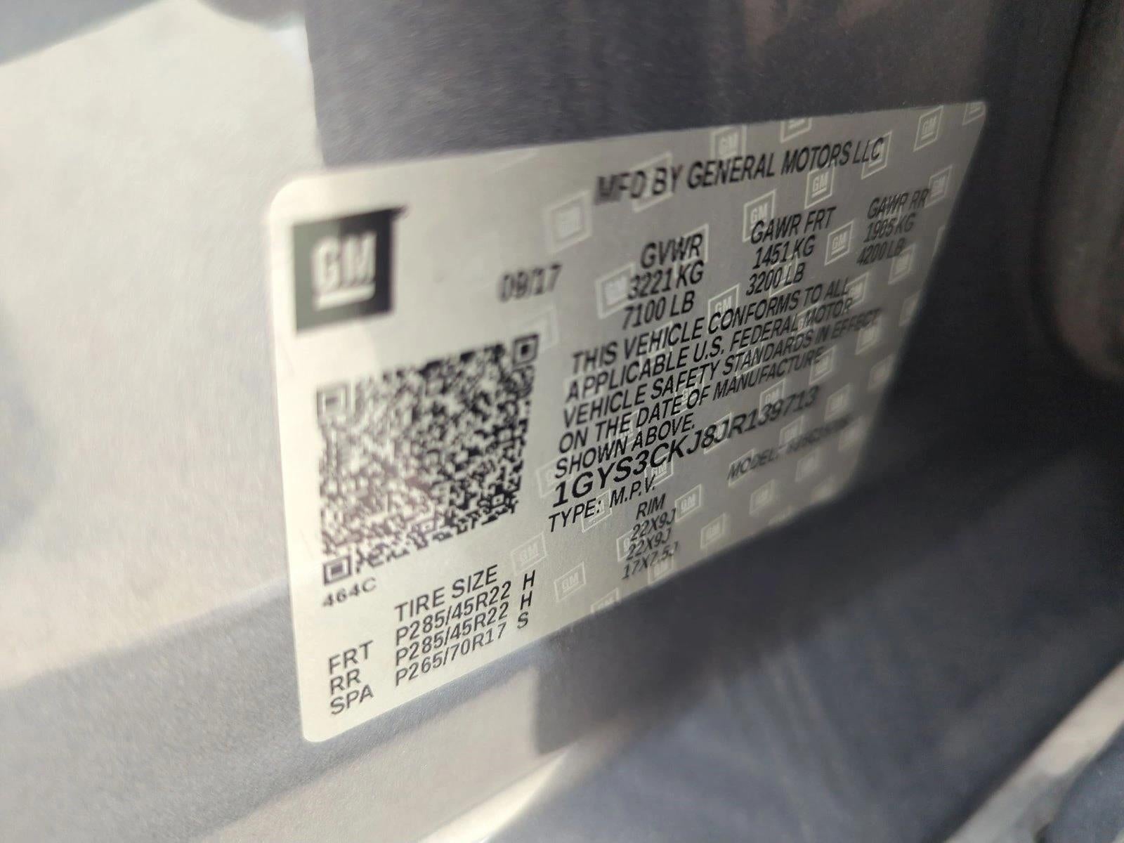 2018 Cadillac Escalade Premium Luxury