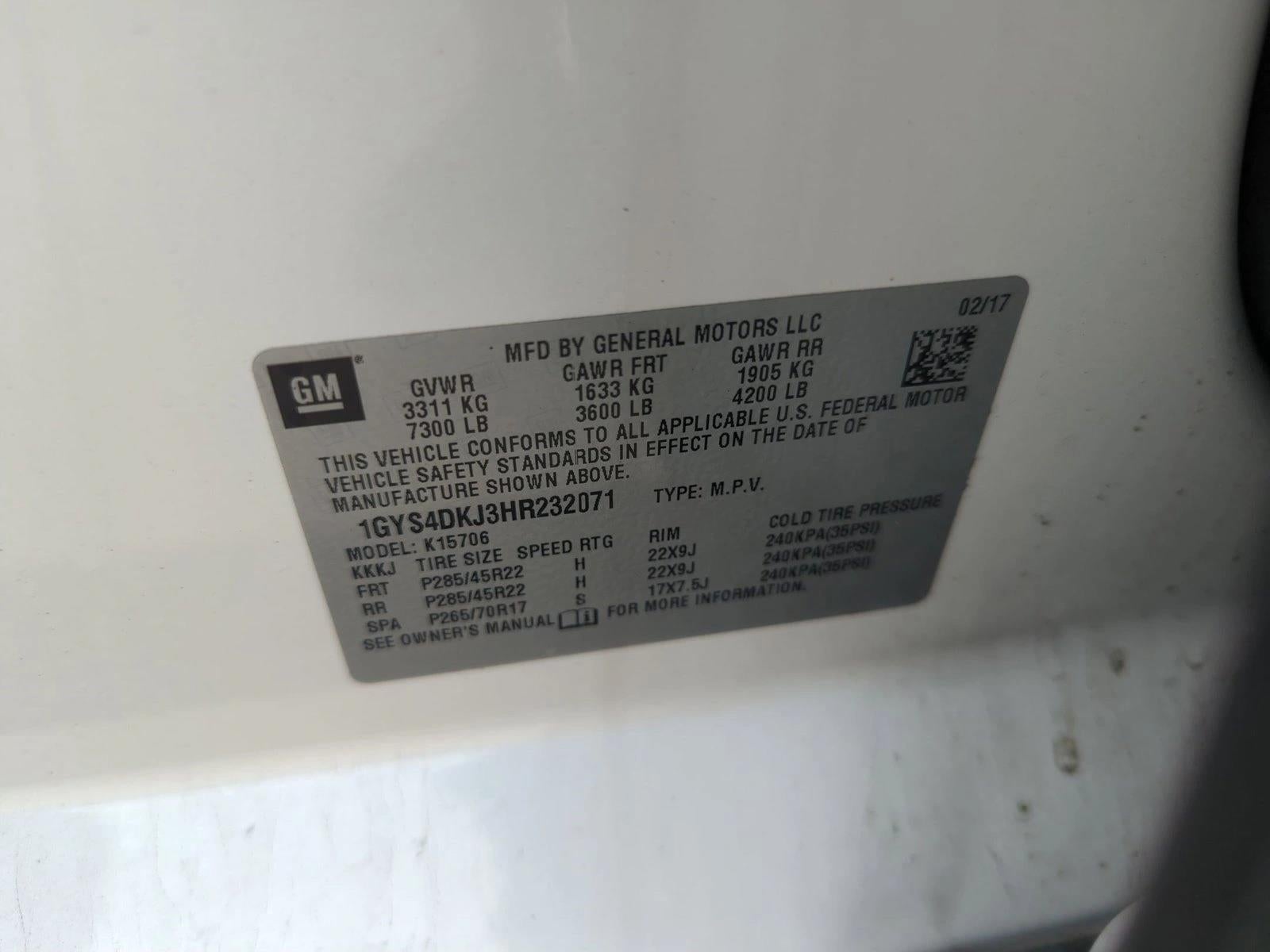 2017 Cadillac Escalade Platinum