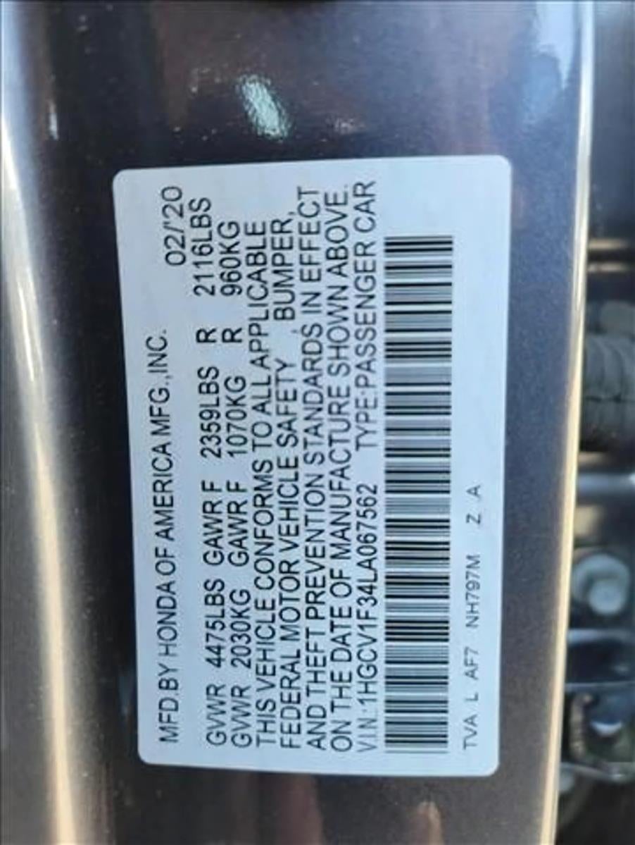 2020 Honda Accord Sport