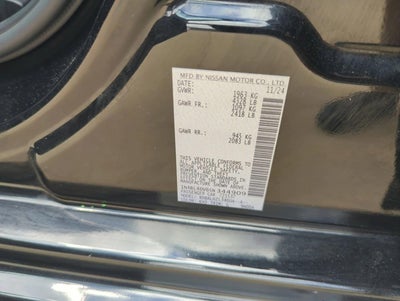 2025 Nissan Altima SV FWD