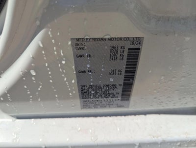 2025 Nissan Altima SV