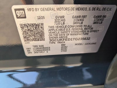 2026 Chevrolet Silverado 1500 LT Trail Boss