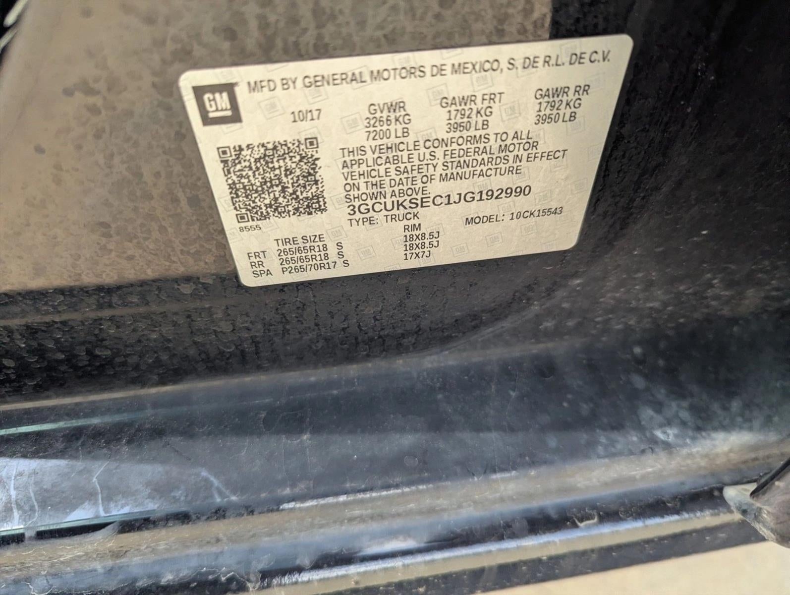 2018 Chevrolet Silverado 1500 LTZ