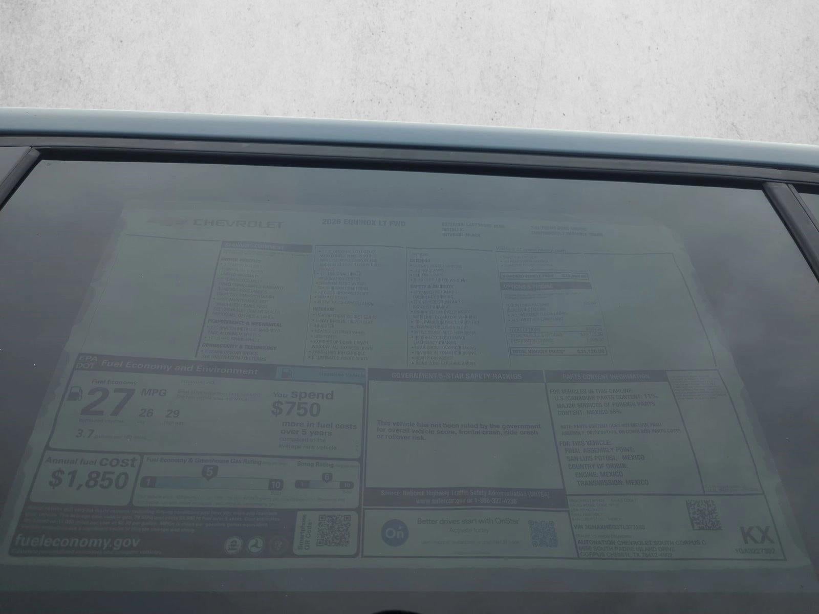 2026 Chevrolet Equinox LT