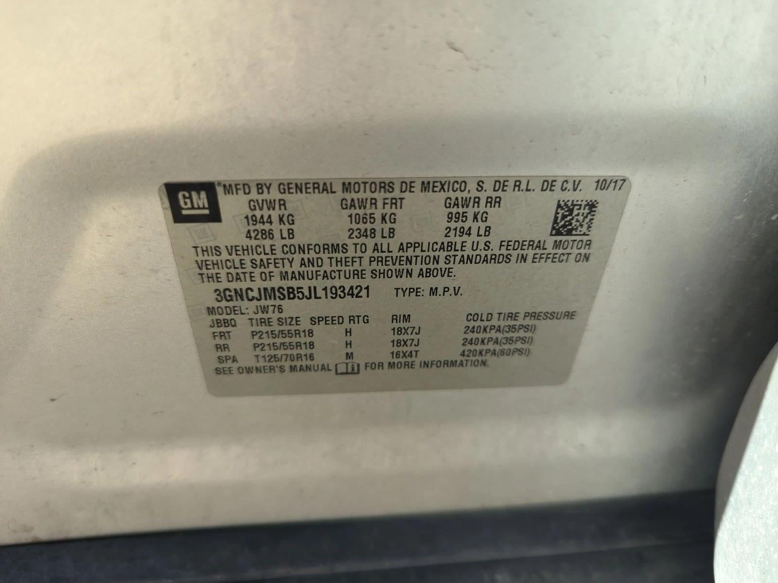 2018 Chevrolet Trax Premier