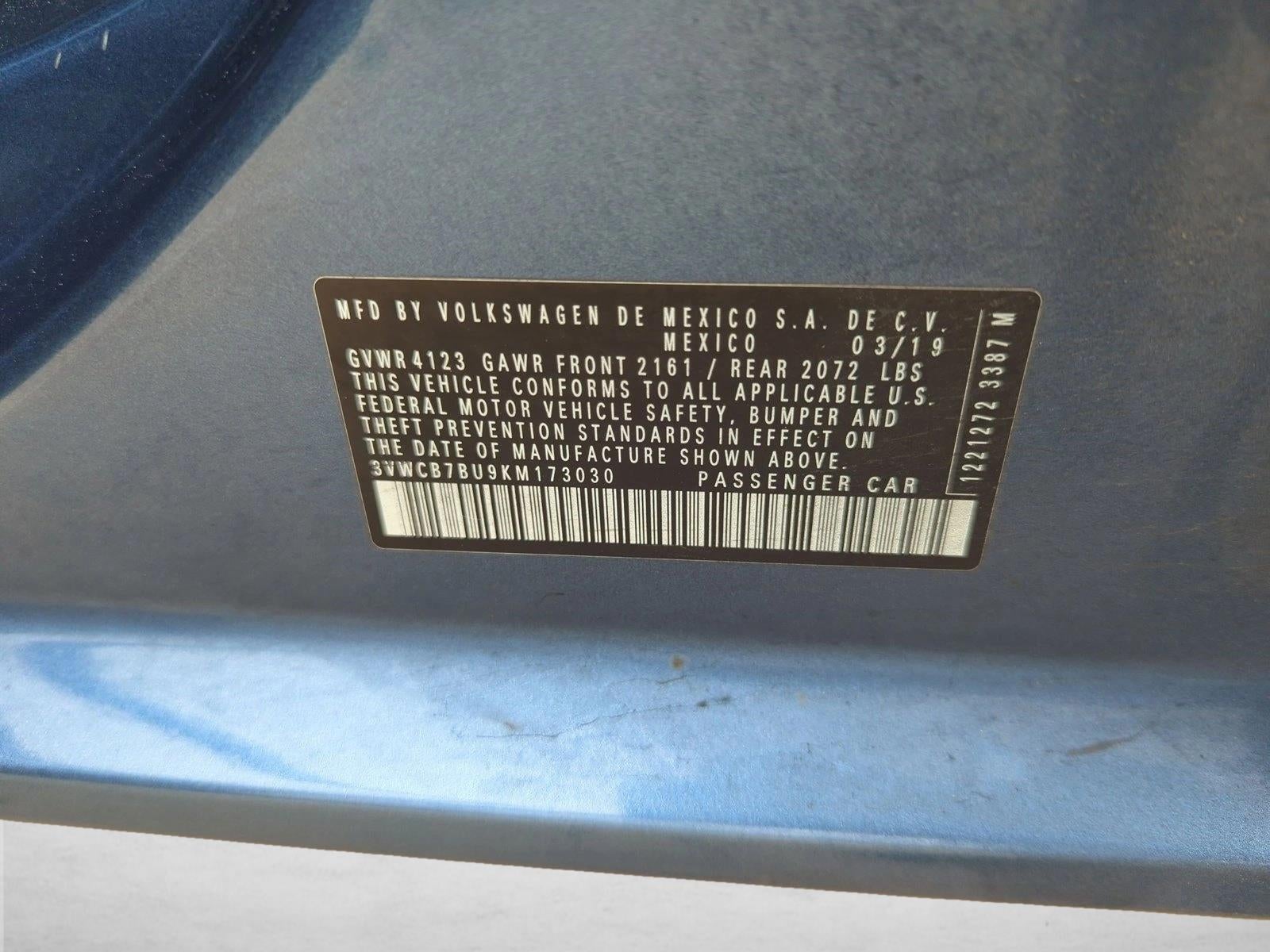 2019 Volkswagen Jetta S