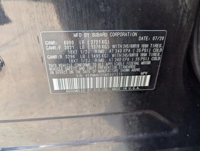 2021 Subaru Ascent Premium